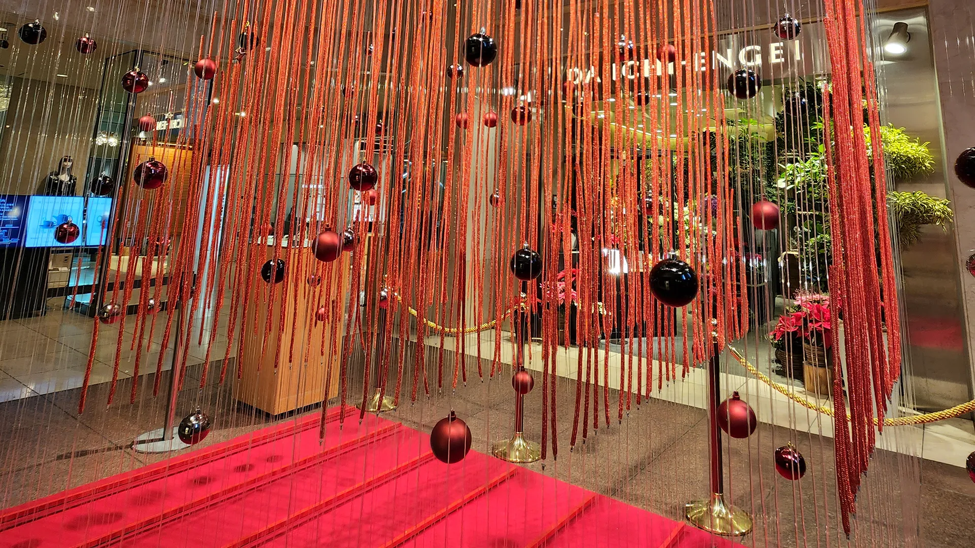 帝国ホテル施工事例の様子